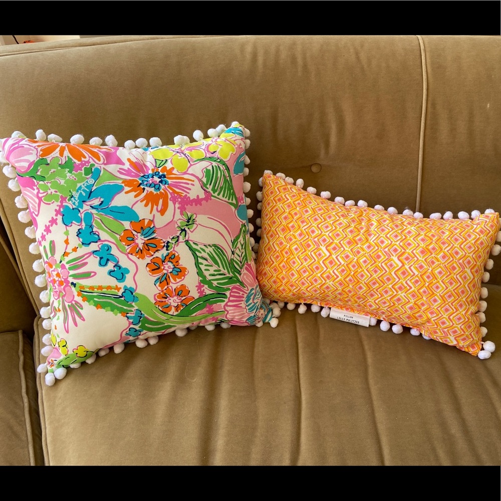 New Lilly Pulitzer x Target Pillows